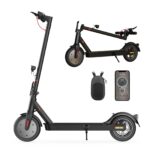 E Scooter mit Straßenzulassung Max 30 km Reichweite, ABE Elektroroller Belastung bis 120kg, LED, 20km/h, 350W Motor,Duales Bremssystem Doppelte Federung Leicht Kompakt & Stabil Eroller Für Pendler