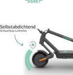 Egret Ey! Serie E-Scooter mit Straßenzulassung | Bis zu 65Km Reichweite und 1520 Watt Peak, 20km/h, Luftreifen, Dual Bremsen, App (Wählbar Ey! 1, Ey! 2, Ey! 3, Ey! 6, Ey! 7)