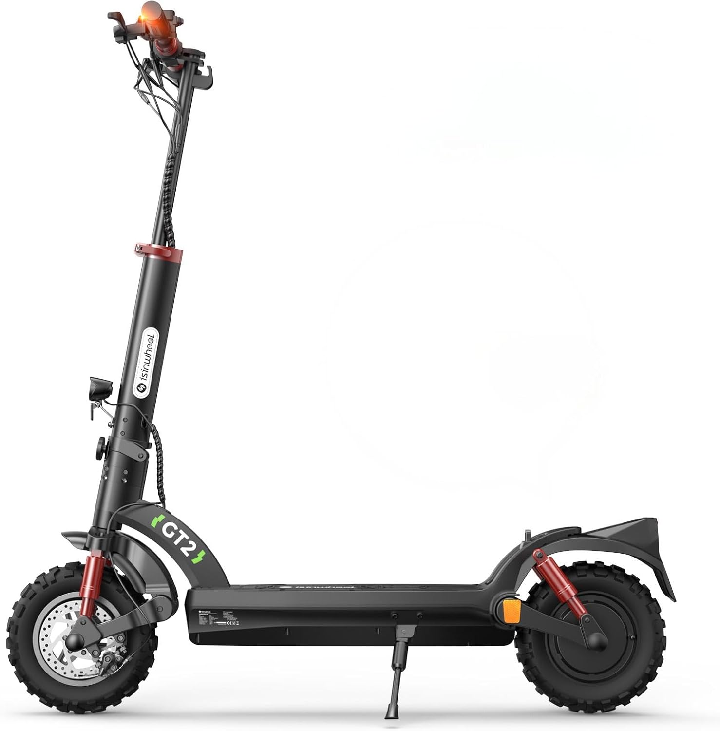 61LDp5c1l6L._AC_SL1500 E Scooter mit Straßenzulassung, 11 Zoll MAX 80KM Reichweite Offroad Elektroroller, Faltbarer E-Roller mit Duale Aufhängung, Blinker und APP,Elektroscooter Erwachsene für Stadt und Land Pendeln