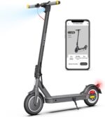 E Scooter mit Straßenzulassung,10 Zoll E Roller, Max 32km/40km Reichweite 20km/h, Elektro Scooter bis 120kg, Blinker, APP-Verbindung, Vierfache Stoßdämpfung, Duales Bremssystem E Roller für Erwachsene