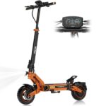 RCB D7/D7PRO(Ultra) E-Scooter, Elektroroller für Erwachsene mit Straßenzulassung (ABE), NFC/Blinker/APP, 26% Steigung 500W-Motor Spitze 1600,80-130KM, 20.8-27 Ah,10 Zoll selbstreparierende Gelreifen