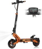 RCB D7/D7PRO(Ultra) E-Scooter, Elektroroller für Erwachsene mit Straßenzulassung (ABE), NFC/Blinker/APP, 26% Steigung 500W-Motor Spitze 1600,80-130KM, 20.8-27 Ah,10 Zoll selbstreparierende Gelreifen