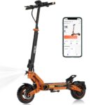RCB D7/D7PRO(Ultra) E-Scooter, Elektroroller für Erwachsene mit Straßenzulassung (ABE), NFC/Blinker/APP, 26% Steigung 500W-Motor Spitze 1600,80-130KM, 20.8-27 Ah,10 Zoll selbstreparierende Gelreifen