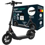 Egret X Serie - Prime, Ultra, Core+, Elektroscooter, E-Scooter mit Straßenzulassung, bis 90km Reichweite, Elektroroller Erwachsene, Eroller 20 kmh, App, Zuladung 130kg