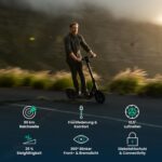 Egret X Serie - Prime, Ultra, Core+, Elektroscooter, E-Scooter mit Straßenzulassung, bis 90km Reichweite, Elektroroller Erwachsene, Eroller 20 kmh, App, Zuladung 130kg