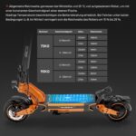 RCB D7/D7PRO(Ultra) E-Scooter, Elektroroller für Erwachsene mit Straßenzulassung (ABE), NFC/Blinker/APP, 26% Steigung 500W-Motor Spitze 1600,80-130KM, 20.8-27 Ah,10 Zoll selbstreparierende Gelreifen