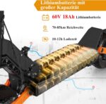 JOYOR E Scooter Roller S/Y/F-Serie, Reichweite von 40-100 km, Escooter 150 kg Tragkraft Einzel/Doppelmotoren, E Roller mit 10-Zoll-Geländereifen