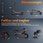 Kukirin E Scooter,Elektro Elektroroller Erwachsene Elektroscooter,E Roller Offroad,Elektro Scooter Roller,Patinete electrico(55 Km Reichweite),G2