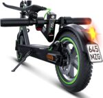 E-Scooter mit Straßenzulassung, 8,5 Zoll Elektroroller Max 30KM Reichweite, App, LED-Anzeige, E Roller bis 120kg Tragkraft, Faltbarer Elektroscooter Erwachsene für Pendlerverkehr