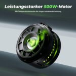 E Scooter mit Straßenzulassung, 11 Zoll MAX 80KM Reichweite Offroad Elektroroller, Faltbarer E-Roller mit Duale Aufhängung, Blinker und APP，Elektroscooter Erwachsene für Stadt und Land Pendeln