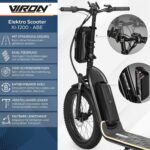 Elektro Scooter mit Straßenzulassung ABE E-Scooter Elektroroller eKFV Zulassung Faltbar Roller EScooter