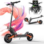 JOYOR E Scooter Roller S/Y/F-Serie, Reichweite von 40-100 km, Escooter 150 kg Tragkraft Einzel/Doppelmotoren, E Roller mit 10-Zoll-Geländereifen