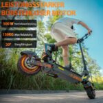 Kukirin E Scooter,Elektro Elektroroller Erwachsene Elektroscooter,E Roller Offroad,Elektro Scooter Roller,Patinete electrico(55 Km Reichweite),G2
